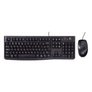 Kit Teclado e Mouse com fio Mk120 - Logitech