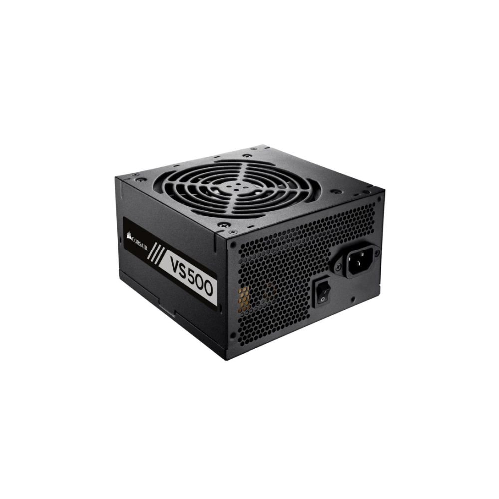 Fonte corsair 500w 80 plus white vs500 - cp-9020118