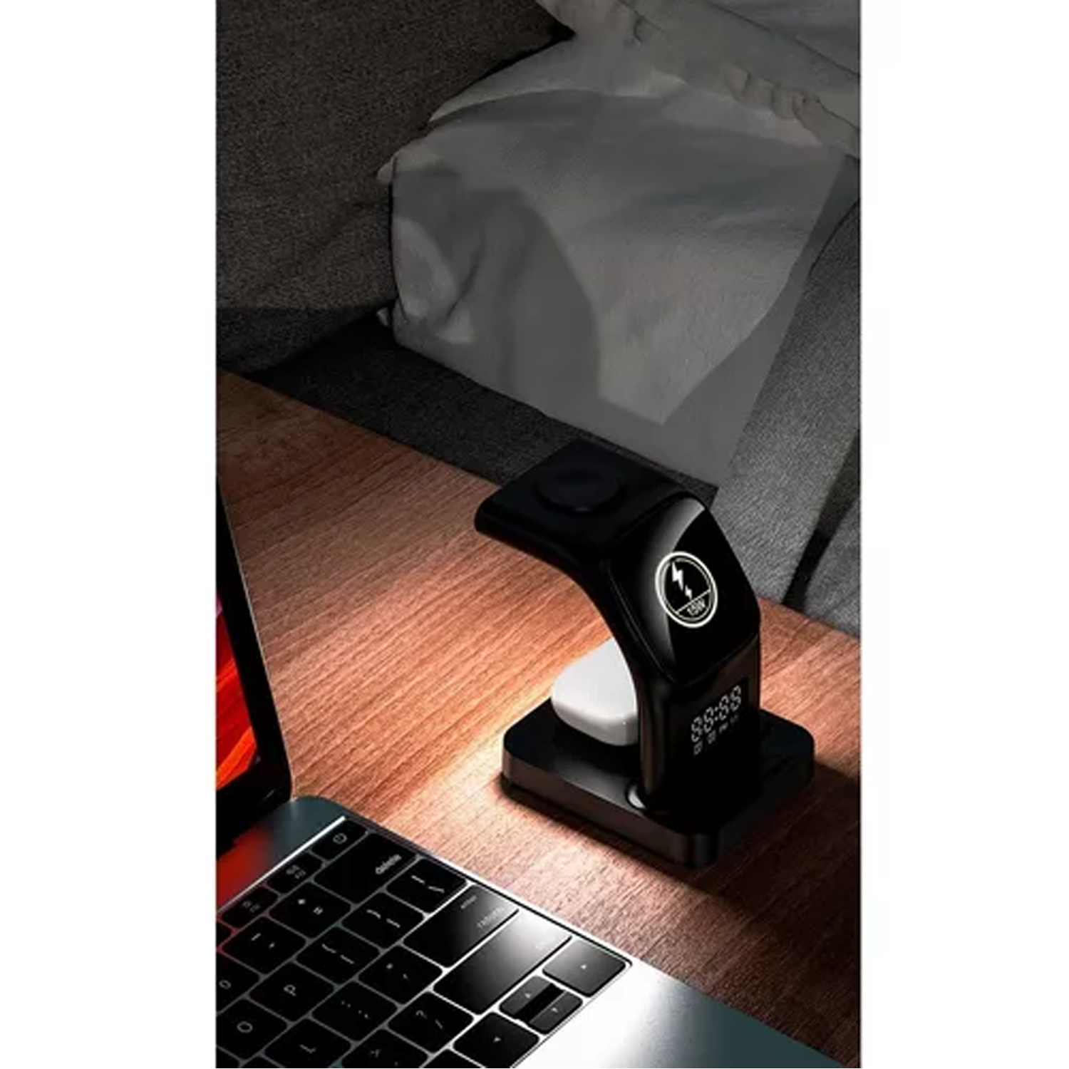 Carregador Sem Fio Por Indução 5 em 1 15W YD-31 Hmaston - Imagem 4