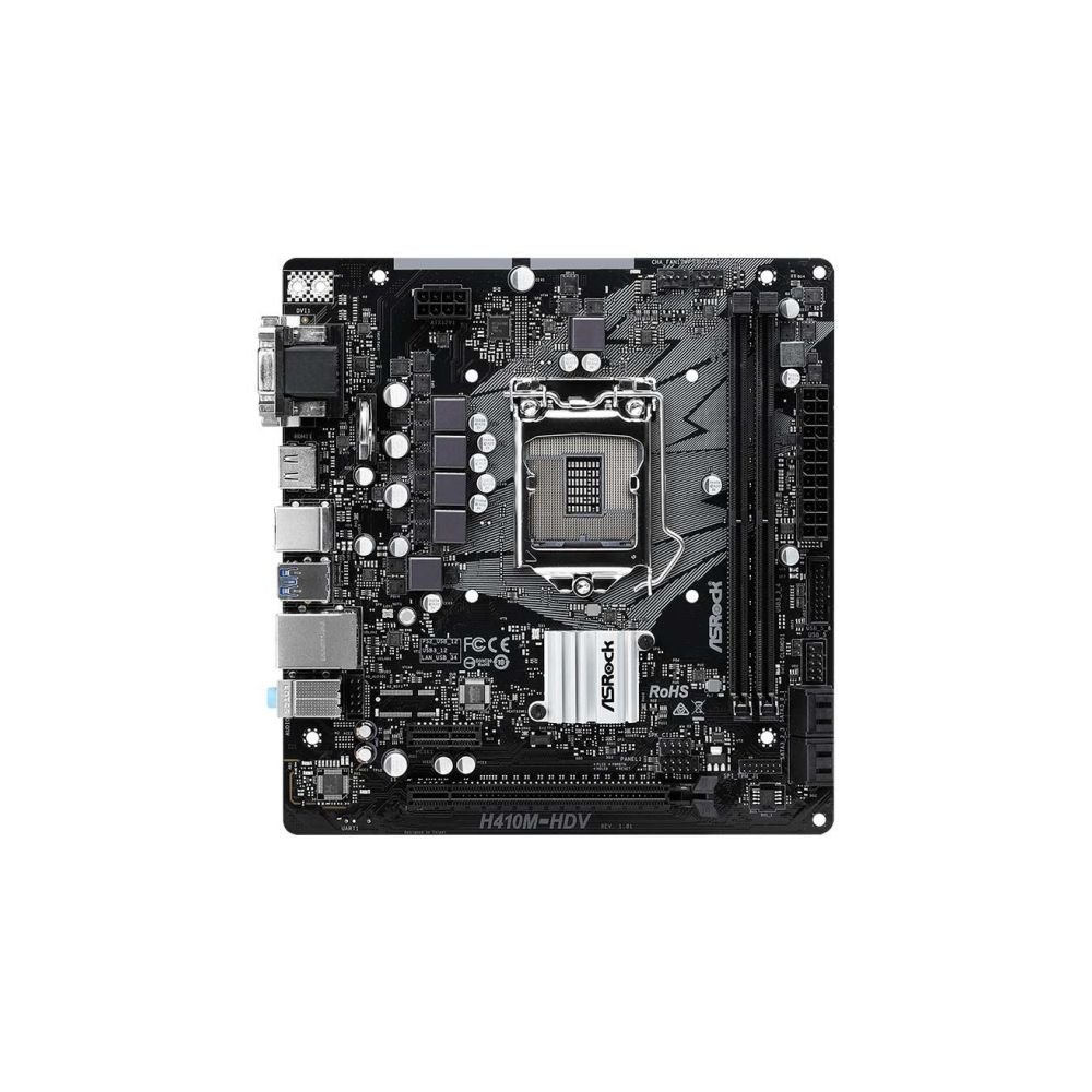 Placa Mãe H410MH VER 6.0, Chipset H410, Intel 1200, matx, DDR4 - Biostar - Imagem 2