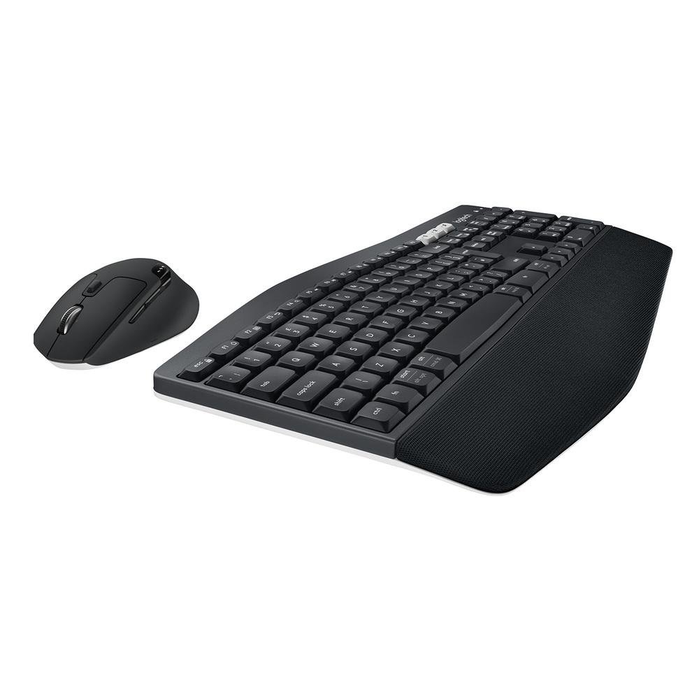 Kit Mouse e Teclado com Apoio Mk850 sem fio Preto Logitech - Imagem 2
