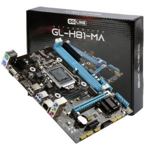 Placa Mãe IH81-MA5 Chipset H81, Intel LGA 1150, matx, DDR3 -  GoLine