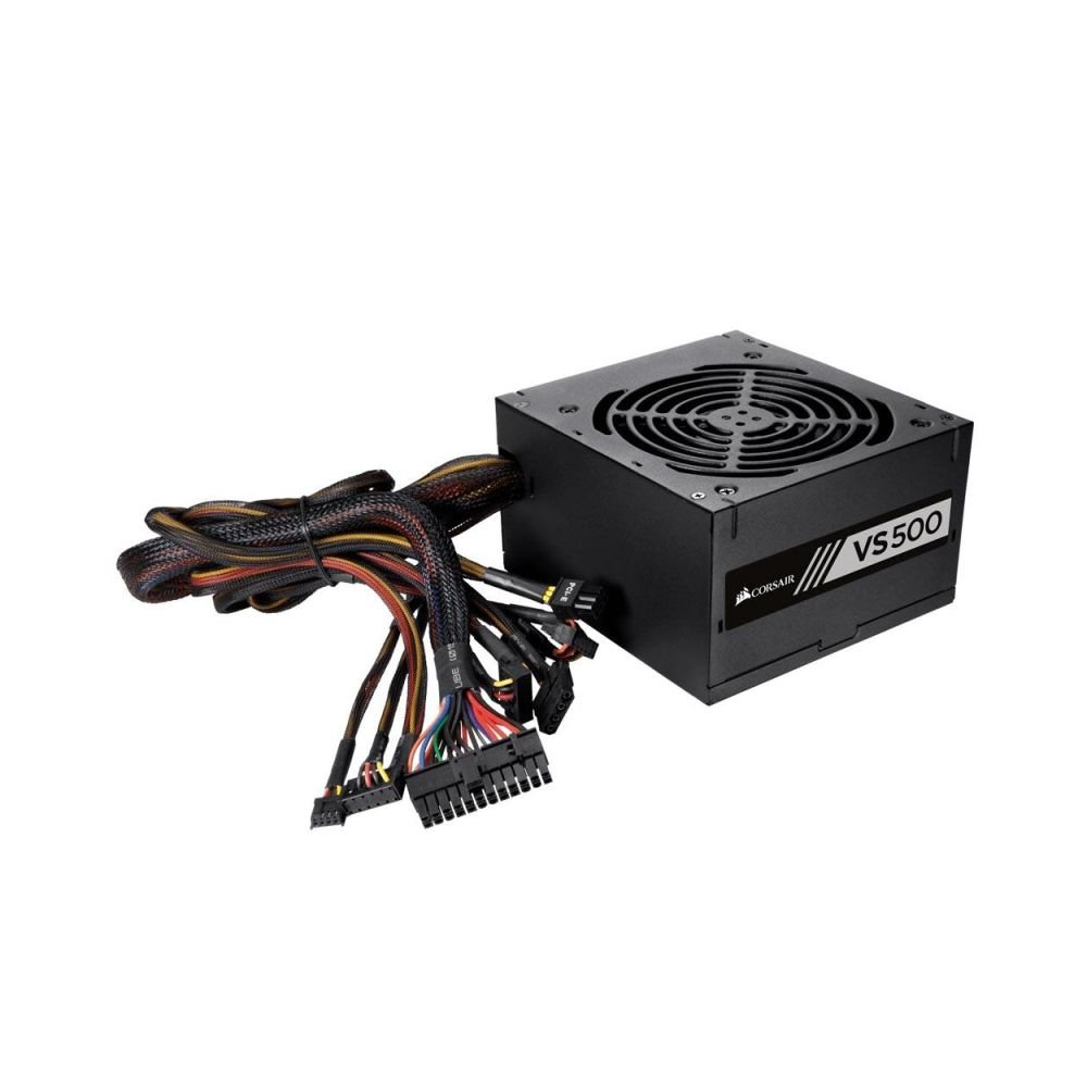 Fonte corsair 500w 80 plus white vs500 - cp-9020118 - Imagem 2