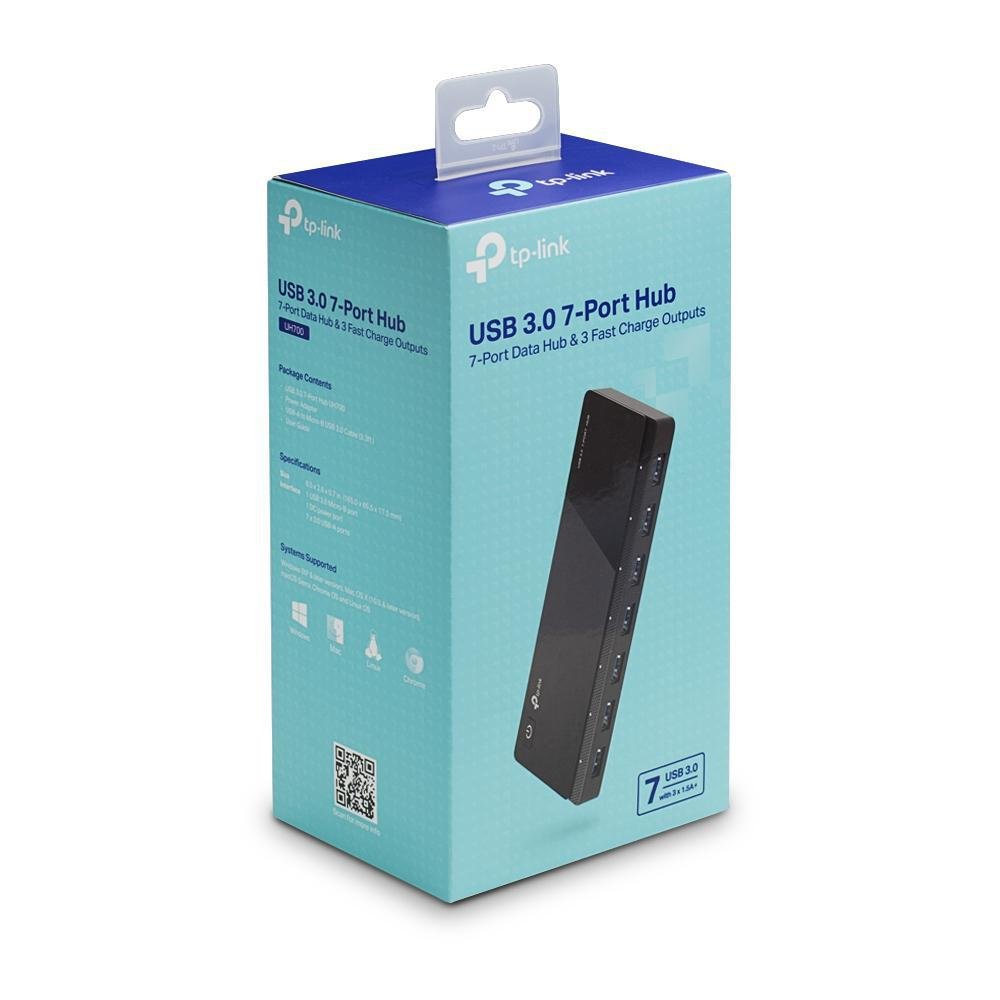 Hub TP-Link Portátil USB 3.0 de 7 portas UH700 - Imagem 2