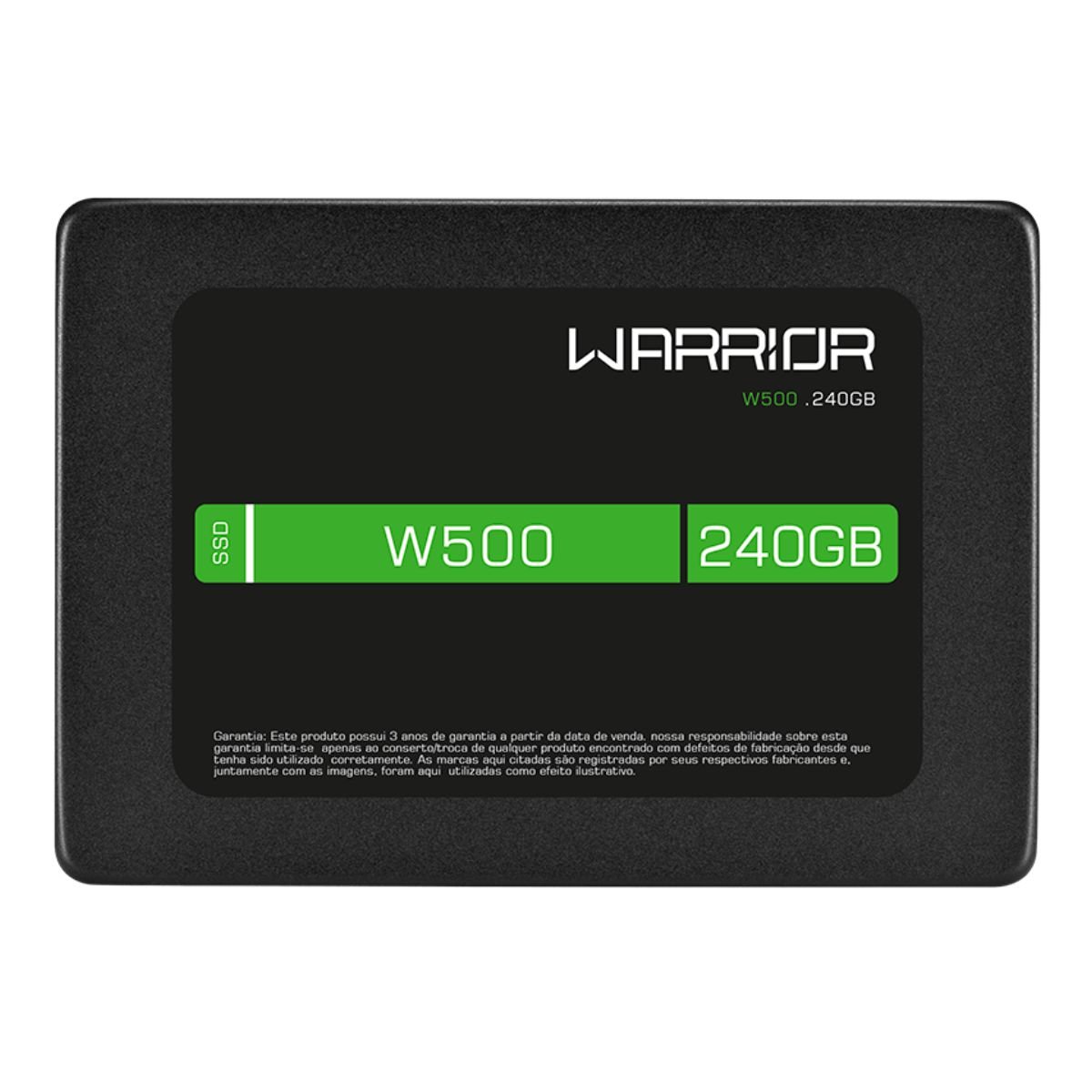 SSD 240GB Warrior Gamer W500 - SS210