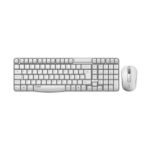 Kit Mouse e Teclado Rapoo X1800s 2.4 Ghz Branco - Ra002