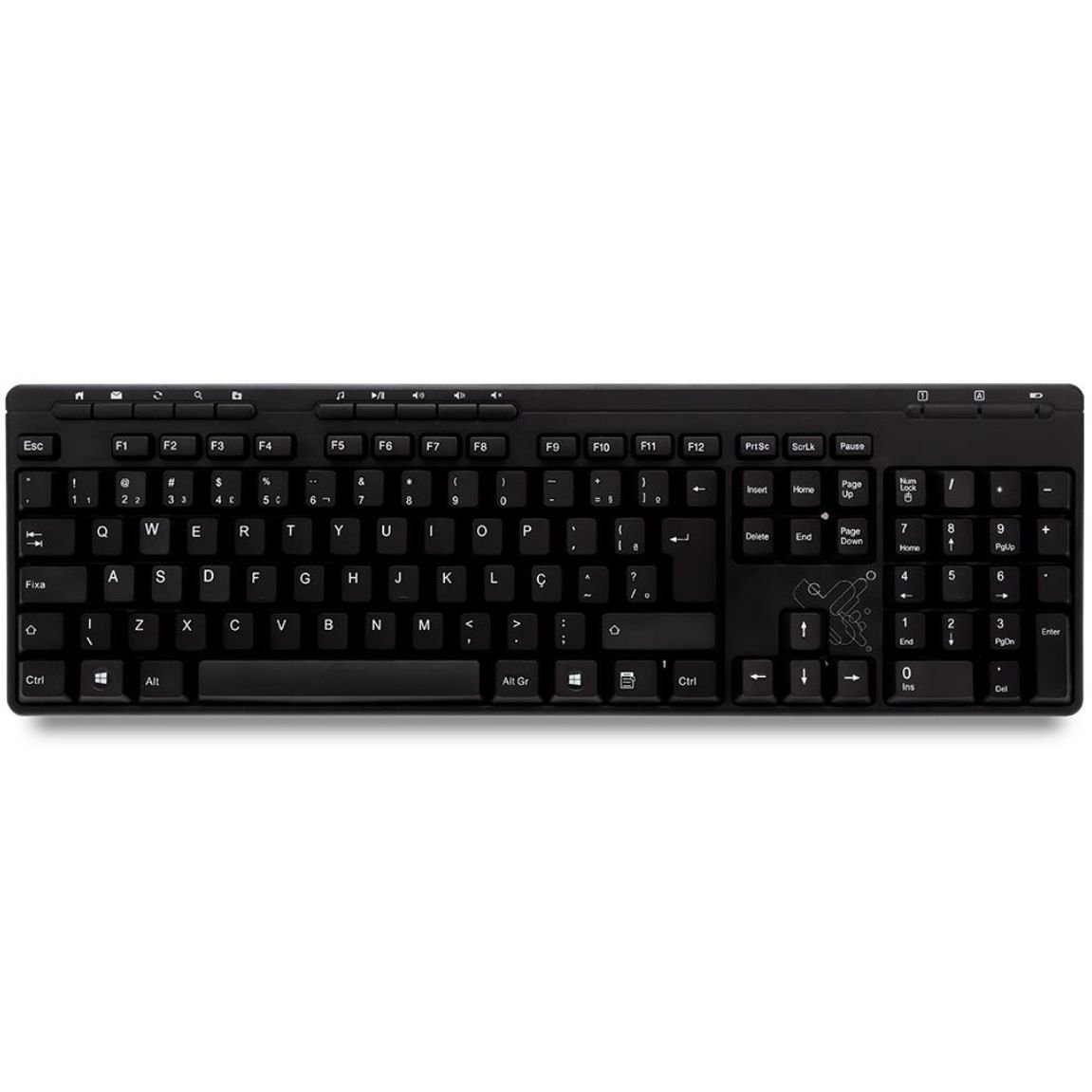 TECLADO MAXPRINT OFFICE PRO MULTIMIDIA 6013471 - Imagem 2