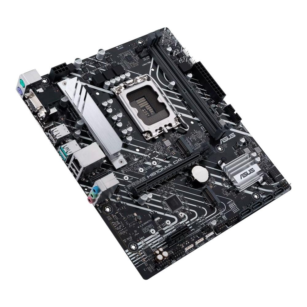 Placa Mãe Asus PRIME H610M-A D4 LGA 1700 mATX DDR4 - Imagem 2