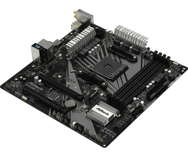Placa Mae Asrock B450m/ac am4 - Asrock - Imagem 3