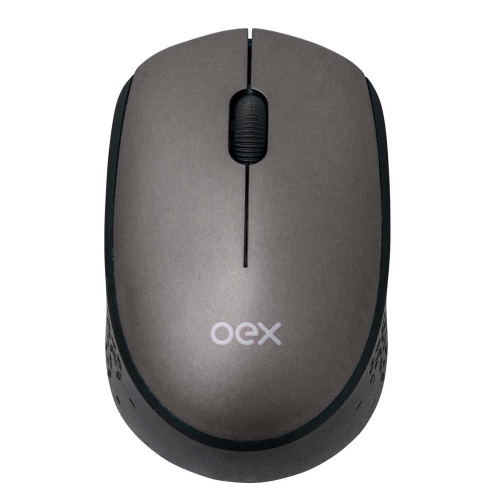 Mouse Sem Fio Wireless ms409 Cosy Cinza - Oex
