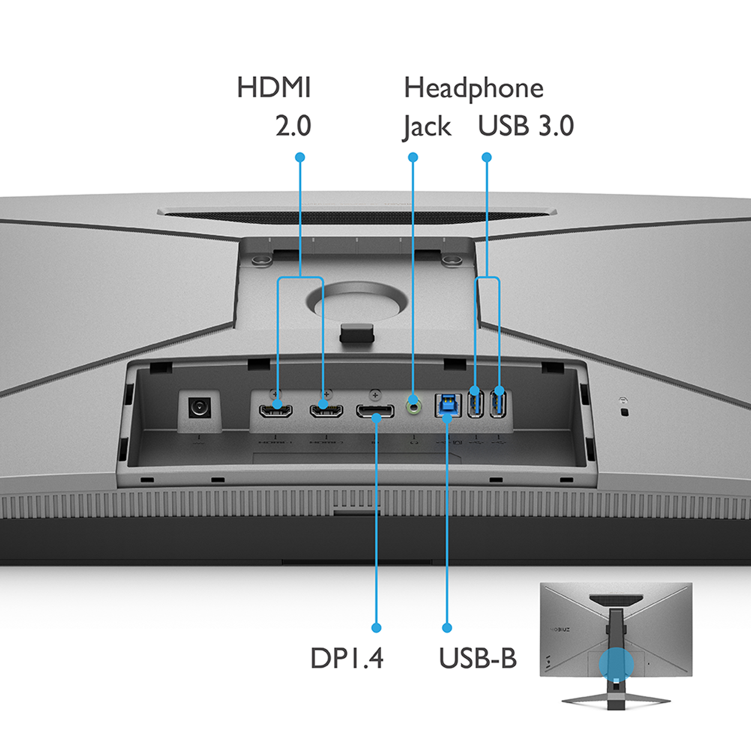 Monitor Gamer Benq Mobiuz EX2710Q 27 IPS 1ms 165hz Freesync - Imagem 6