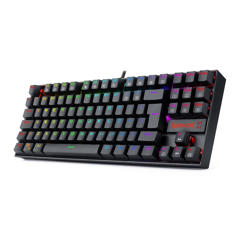Teclado Gamer Redragon Kumara Pro RGB Switch Brown Preto K552RGB-PRO - Imagem 3