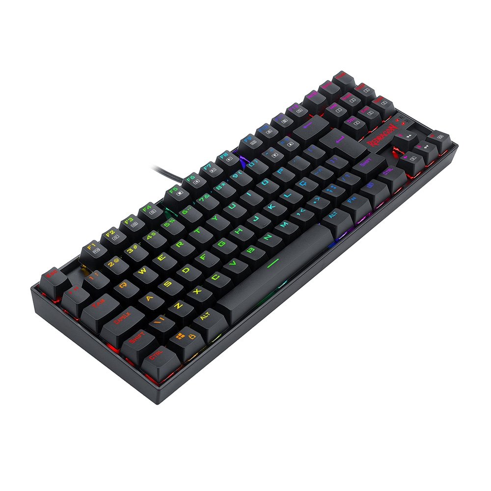 Teclado Gamer Redragon Kumara Pro RGB Switch Brown Preto K552RGB-PRO - Imagem 4