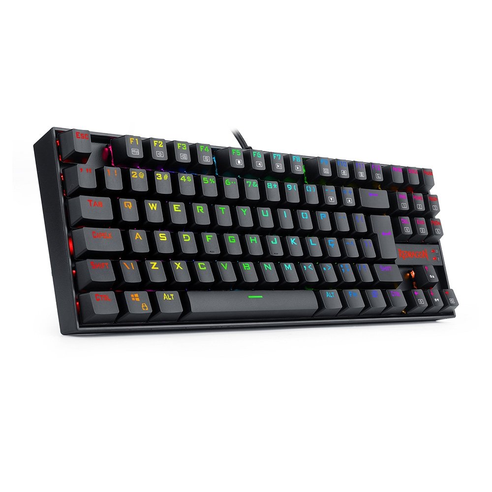 Teclado Gamer Redragon Kumara Pro RGB Switch Brown Preto K552RGB-PRO - Imagem 2