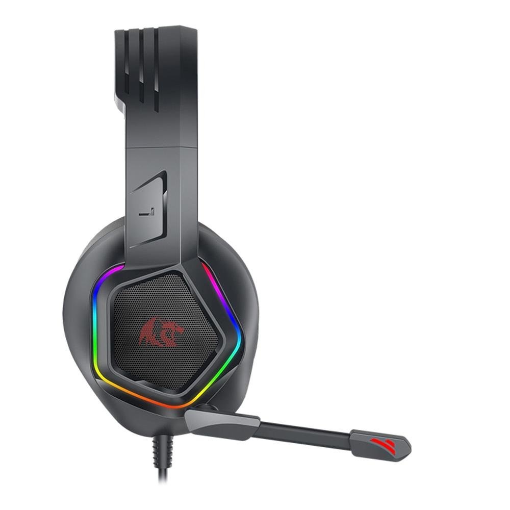 Headset Gamer Redragon Medea RGB Preto - Imagem 2