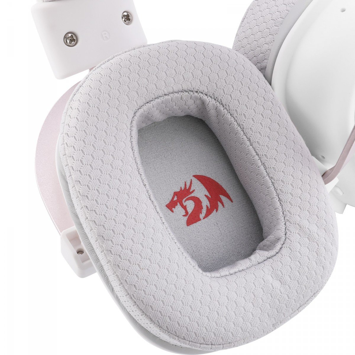 Headset Gamer Redragon Zeus Pro Branco h510w-pro - Imagem 4